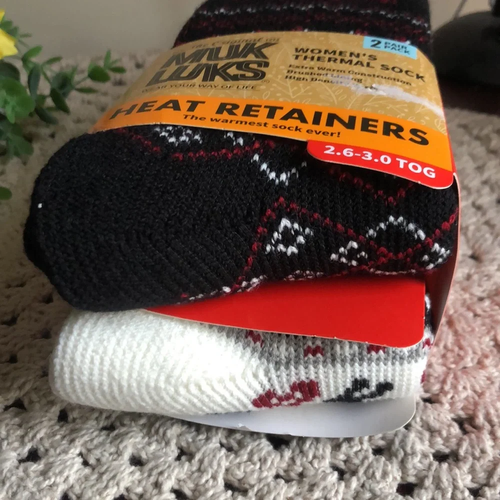 Muk Luks Women’s Thermal Socks 2 pairs
